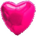 Шар "Сердце" розовый 46см